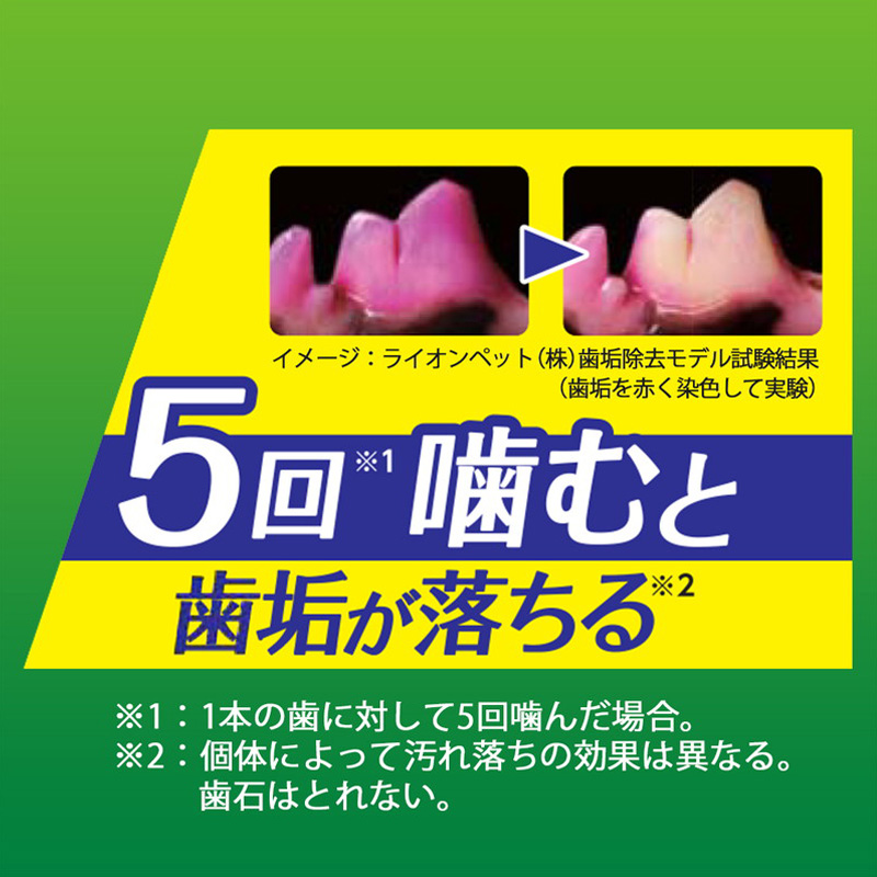 PETKISS 食後の歯みがきガム 無添加 やわらかタイプ 80g