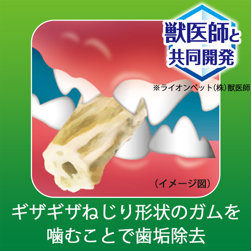 PETKISS 食後の歯みがきガム 無添加 やわらかタイプ 80g