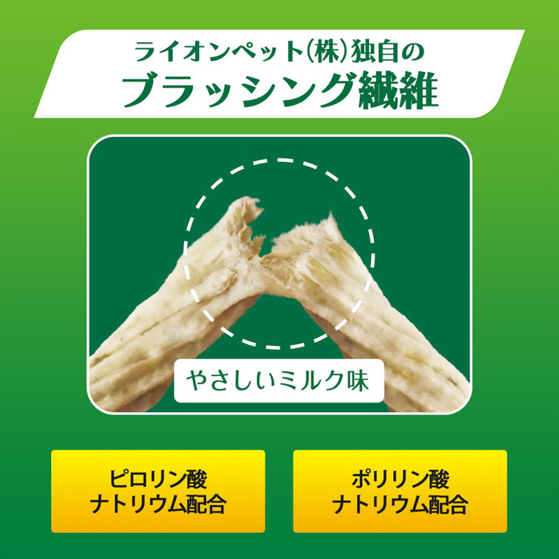 PETKISS 食後の歯みがきガム 無添加 やわらかタイプ 80g