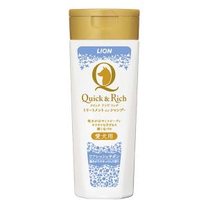 クイック＆リッチ トリートメントインシャンプー愛犬用リフレッシュサボン 200ml