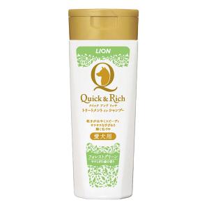クイック＆リッチ トリートメントインシャンプー愛犬用フォレストグリーン 200ml