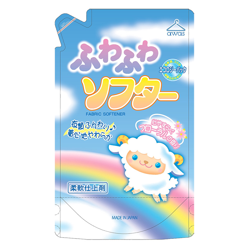 ふわふわソフター フルーティフローラル 詰替用 1500ml