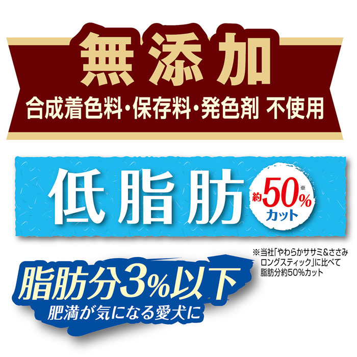 やわらかササミ&ささみ 低脂肪 160g