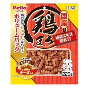 鶏まろ ギザギザチップ チーズ入り 220g