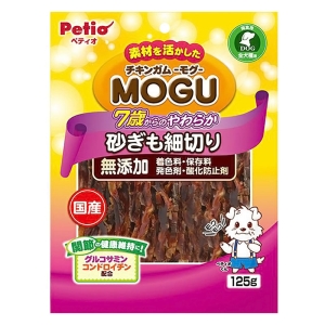 チキンガムMOGU 7歳からのやわらか 砂ぎも細切り 125g