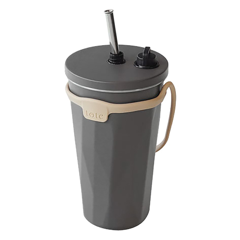 tote ストロー付2wayタンブラー 570ml チャコール