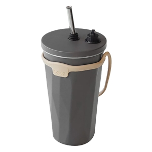 tote ストロー付2wayタンブラー 570ml チャコール