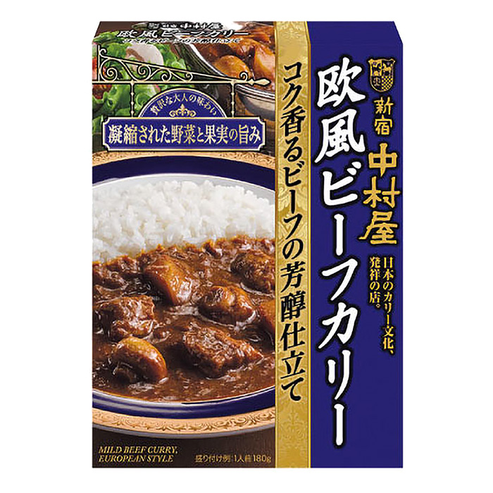 新宿中村屋 欧風ビーフカリー 180g