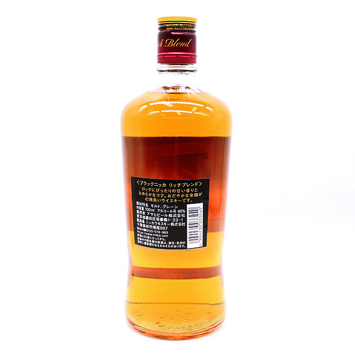 ブラックニッカリッチブレンド 40% 700ml