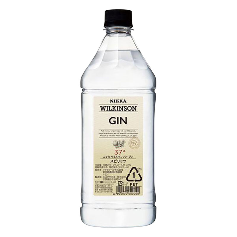 ニッカ ウヰルキンソンジン 37°1800ml