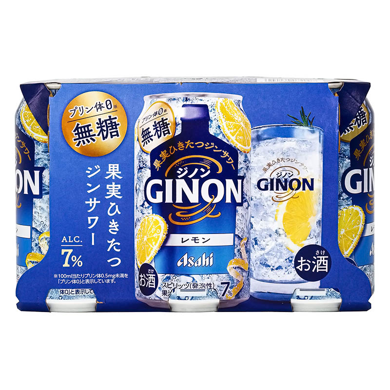 GINON レモン 350ml×6缶パック