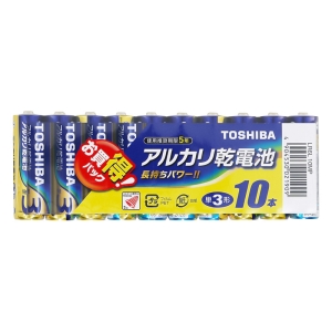 アルカリ乾電池 単三形 10本パック LR6L10MP