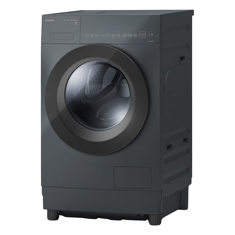 8kg ドラム式洗濯乾燥機 ZABOON TW-84GS4L(H) 左開き ナイトグレー