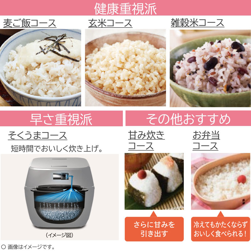 真空IH炊飯器 炎匠炊き 5.5合炊き