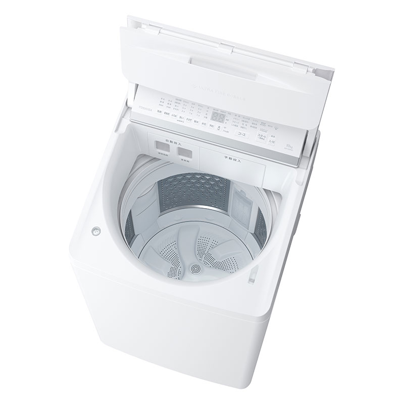 【お取り寄せ商品】10kg インバーター全自動洗濯機 ZABOON グランホワイト AW-10DPB5-W
