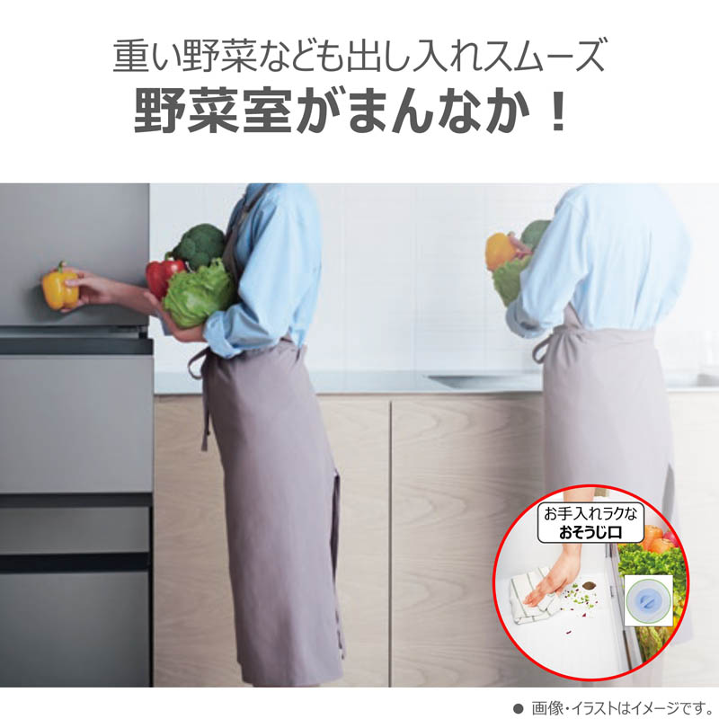東芝 465L5ドア冷蔵庫 (EW)グランホワイト
