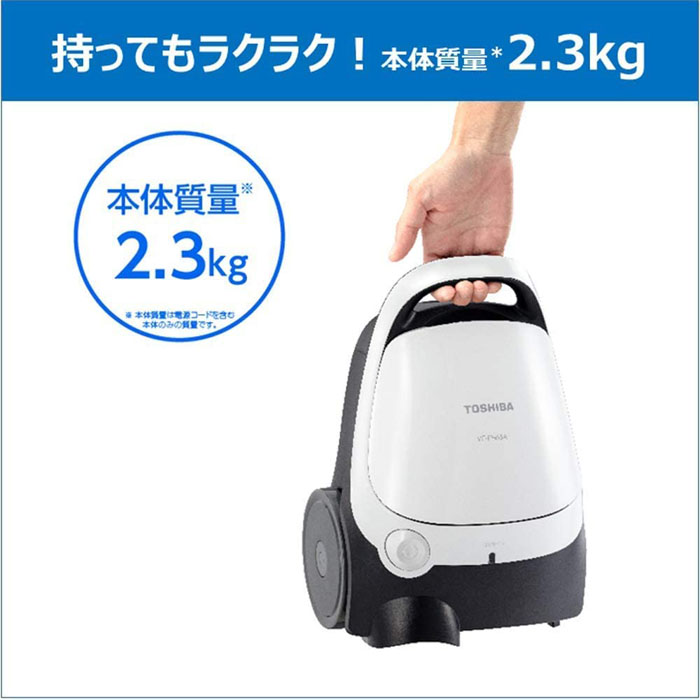 紙パック式クリーナー VC-PH65A-W ホワイト