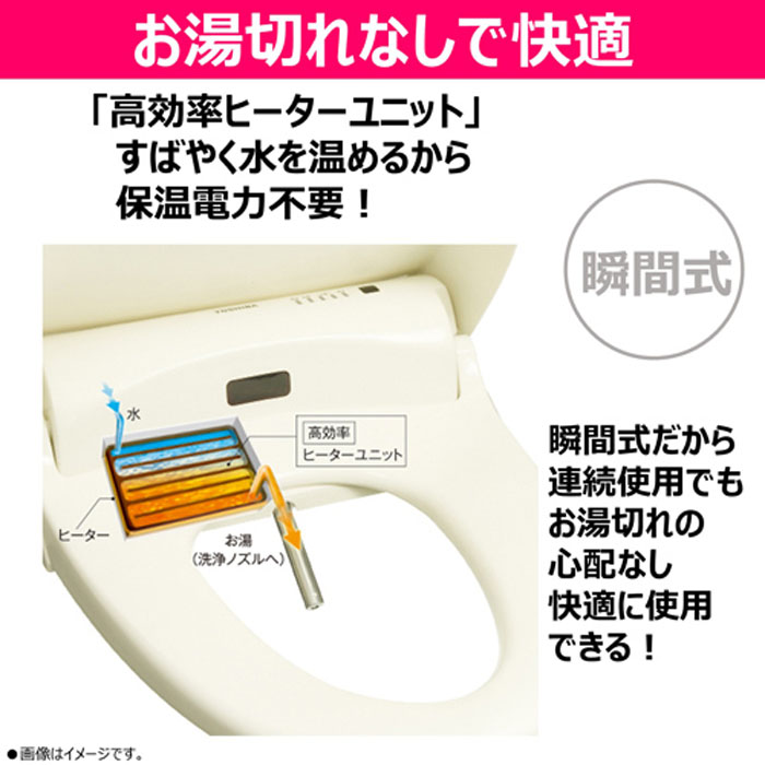 温水洗浄便座 (瞬間式) SCS-S300 アイボリー
