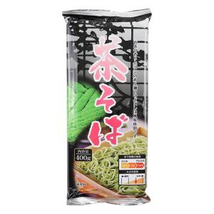 戸隠そば本舗 茶そば 400g