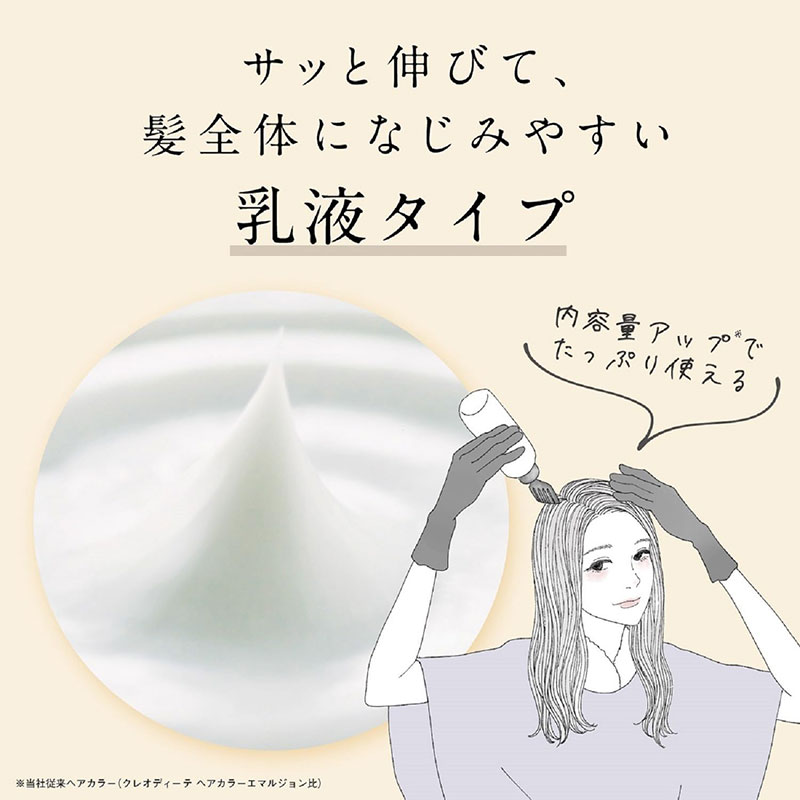 クレオディーテ クリアリーカラー イノセントブラウン