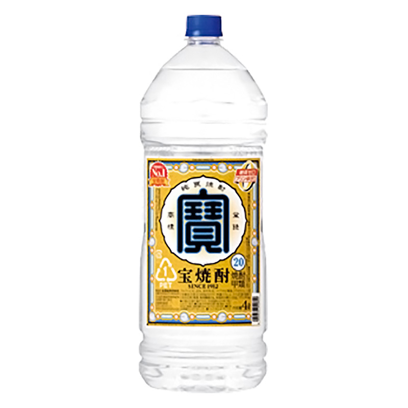 宝焼酎 20°4.0L エコペット
