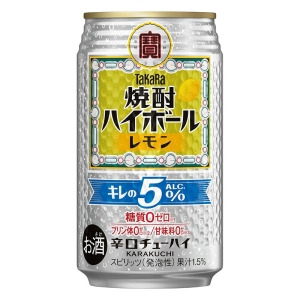 タカラ 焼酎ハイボール 特製レモン割り 5% 350ml