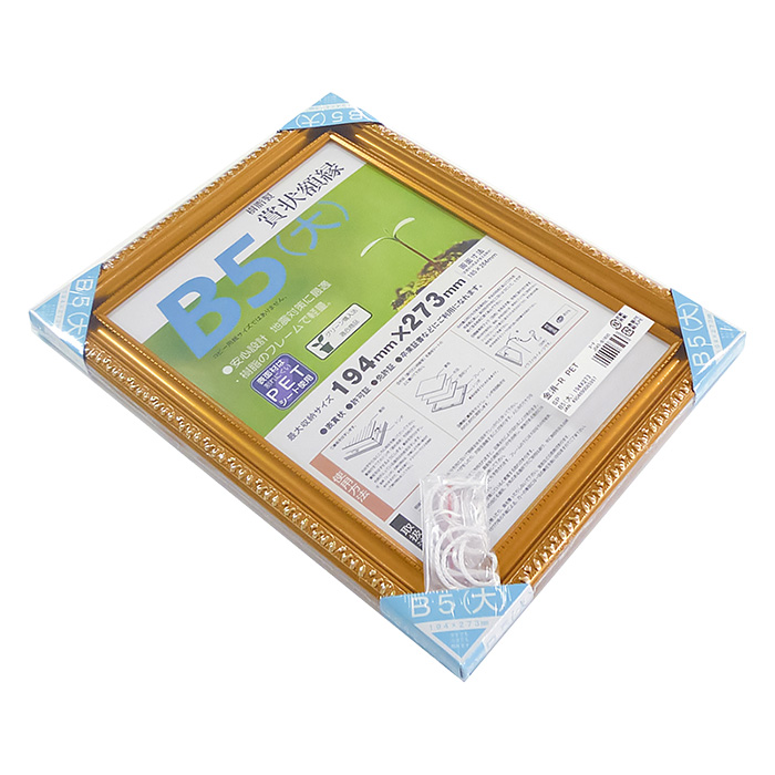 賞状額 金消ーR PET B5(大) SP 1枚