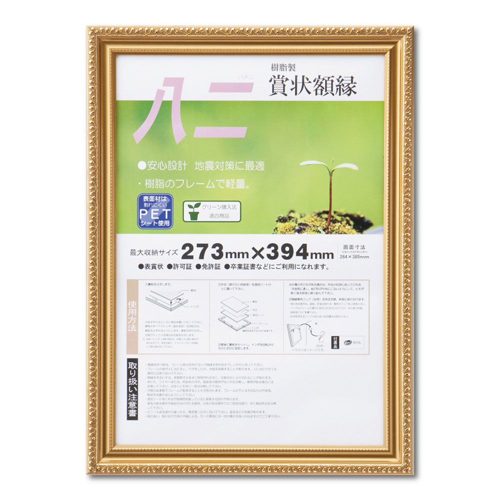 賞状額 金消ーR PET 八ニ SP