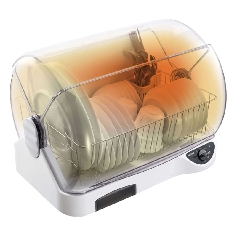 【お取り寄せ商品】食器乾燥器〈サラピッカ〉温風式 DHGーT401WY ピュアホワイト