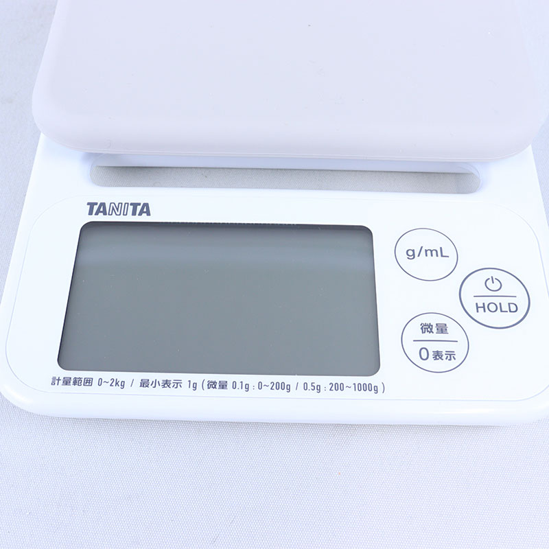 デジタルクッキングスケール KJ222 グレー