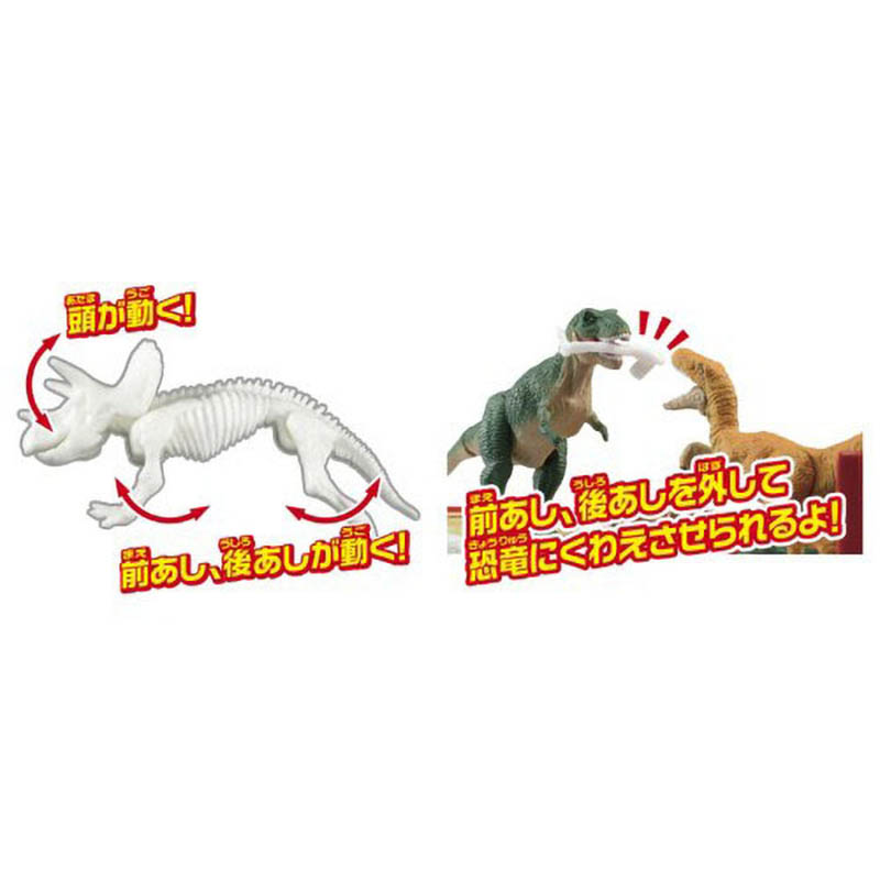 【アウトレット品】アニア図鑑 はじめての恐竜 陸の強者セット