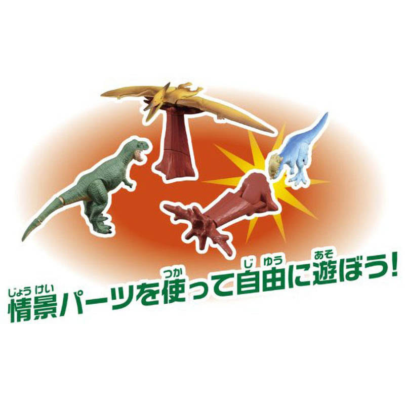 【アウトレット品】アニア図鑑 はじめての恐竜 陸の強者セット