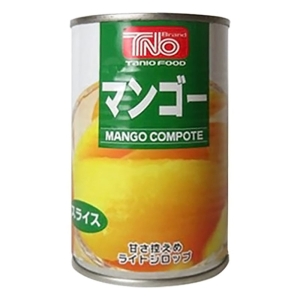TNOマンゴー(スライス) 4号缶 425g