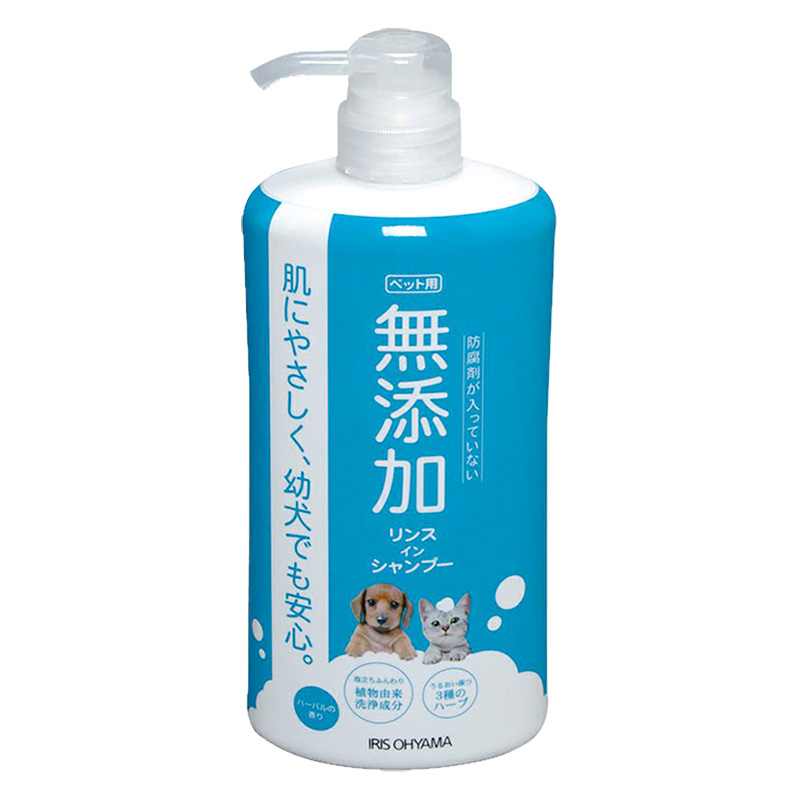 無添加リンスインシャンプー 600ml