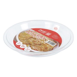 耐熱ガラス食器 パイ皿 L 25cm