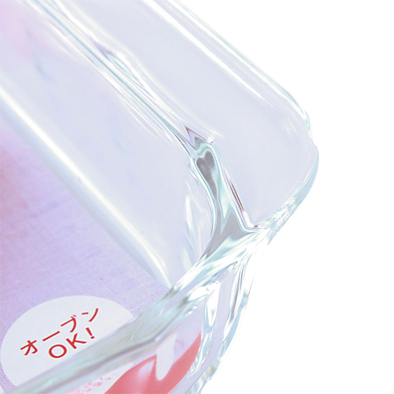 耐熱ガラス食器 オーブントースター皿 700ml