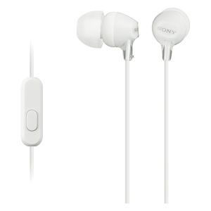 密閉型インナーイヤーレシーバー MDR-EX15AP｜W ホワイト