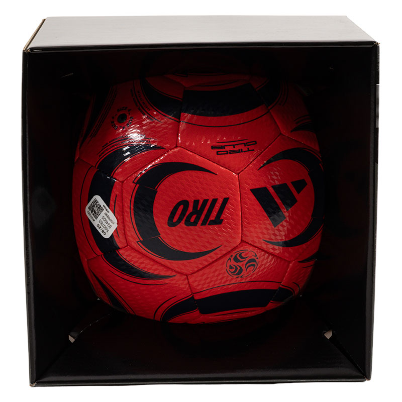adidas TIRO クラブ サッカーボール 4号 レッド×ネイビー AF4958RNV