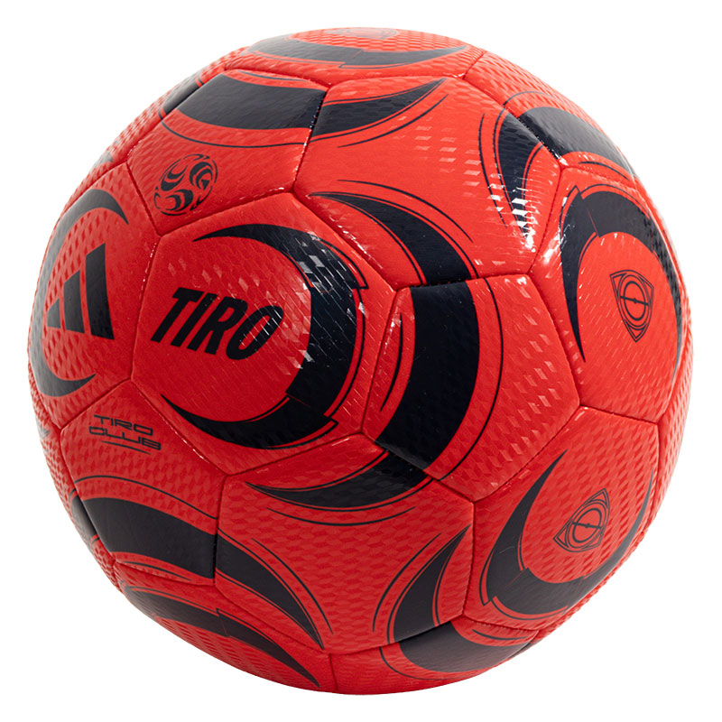 adidas TIRO クラブ サッカーボール 4号 レッド×ネイビー AF4958RNV