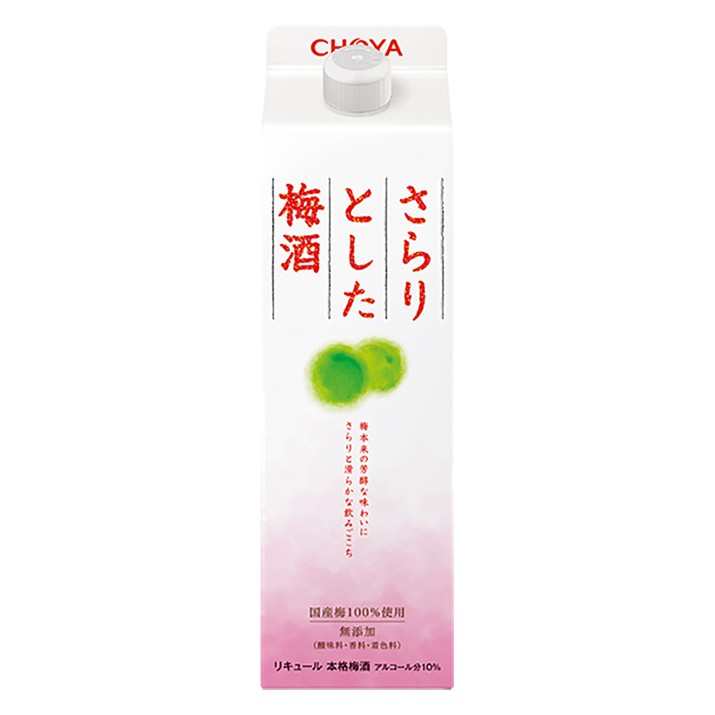 さらりとした梅酒 パック 1.0L