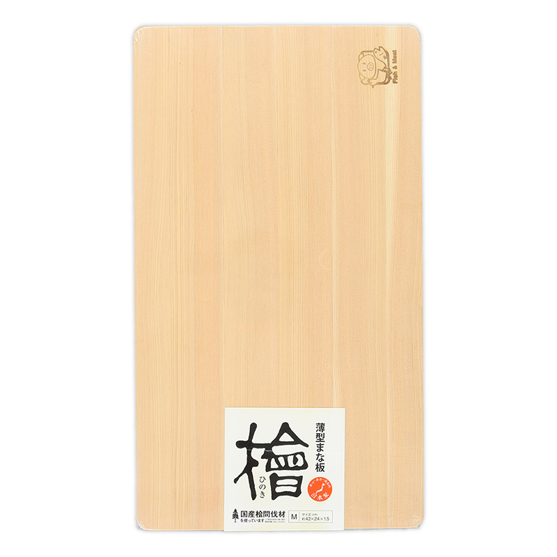 桧うす型まな板 中