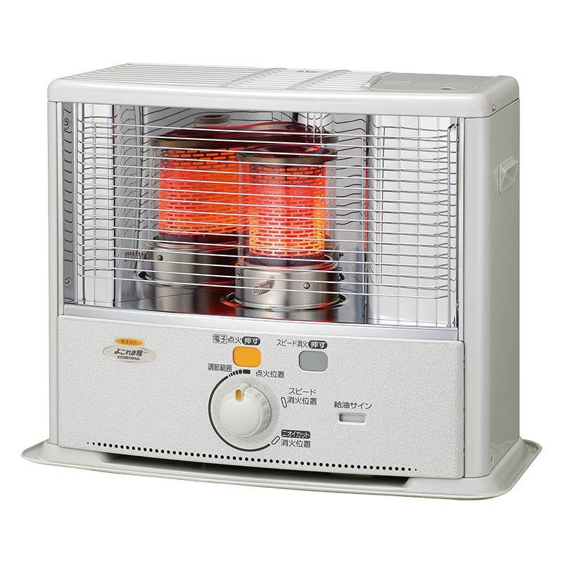 反射型ポータブル石油ストーブ SX-E2925WY-W