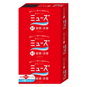 薬用石鹸 ミューズ石鹸バス サイズ3個パック 405g