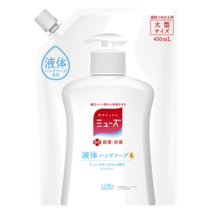 薬用石鹸 液体ミューズオリジナル大型詰替【医薬部外品】 450ml