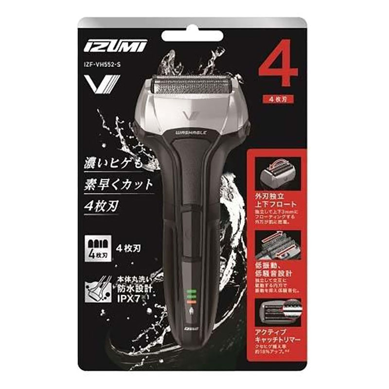 4枚刃シェーバー IZF-VH552-S