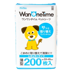 ワンワンタイム ペットシーツ レギュラーサイズ 200枚