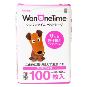 ワンワンタイム ペットシーツ ワイドサイズ 100枚