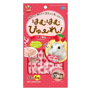 はむはむぴゅーれ イチゴ風味5g×6本