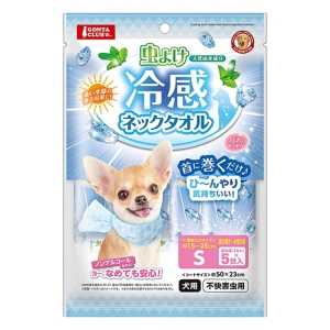 虫よけ冷感ネックタオル S 5包