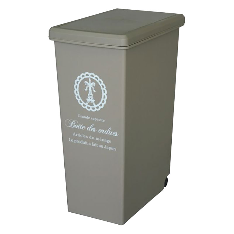 【お取り寄せ商品】スライドペール 45L ベージュ